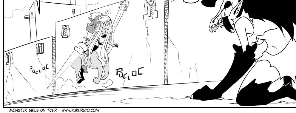 Monster girls on tour - Episode 192, Page 1: Page 192